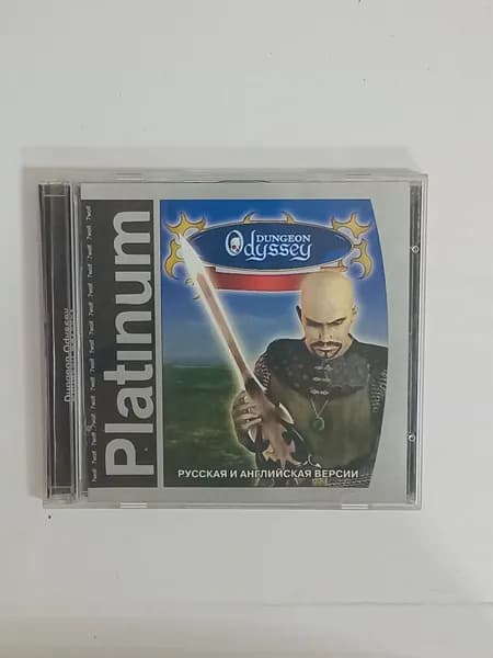 Винтажный диск с игрой для ПК: Dungeon Odyssey 7Wolf Platinum (CD-ROM, Русская версия)