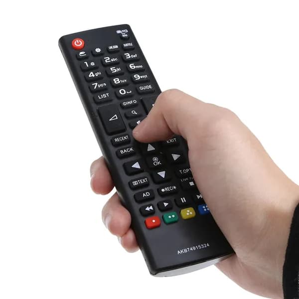 Пульт дистанционного управления для телевизоров LG, частота 433 МГц, питание от 2 батареек AAA