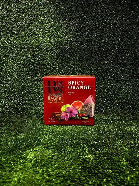 Чайный напиток RAMUK SPICY ORANGE Пряный апельсин.