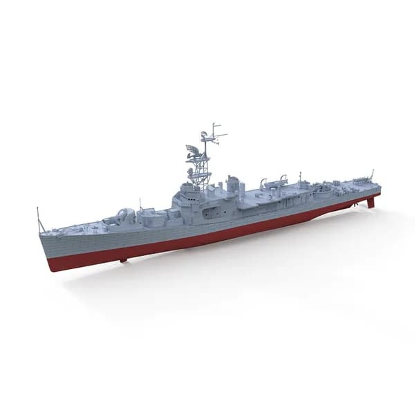 Военный макет фрегат ВМС США Дилли
