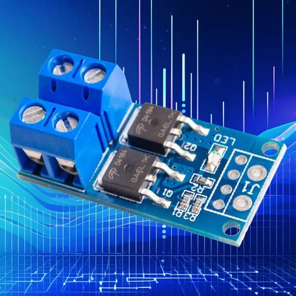 Модуль управления триггерным переключателем с MOSFET-транзисторами, 5 36 В постоянного тока, 400 Вт