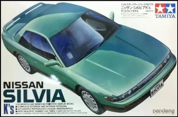 Премиальный набор для сборки авто Tamiya 24078, масштаб 1/24, модель Nissan Silvia S13 K's Series
