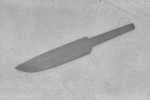 Заготовка для ножа, сталь Cr8 3,6мм. Модель "Сканди-II" с клинком 130мм, ТО 62-63HRC