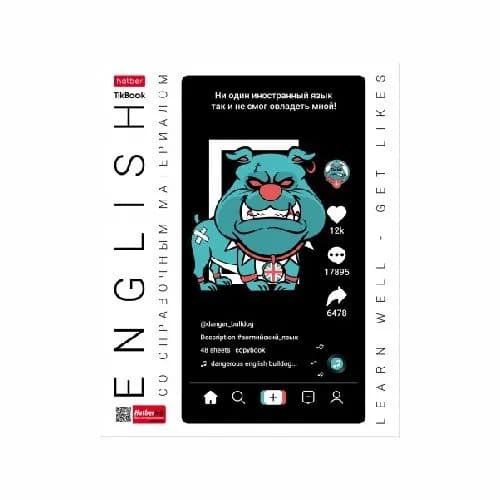 Тетрадь предметная английский язык 46 листов Tik Book в клетку