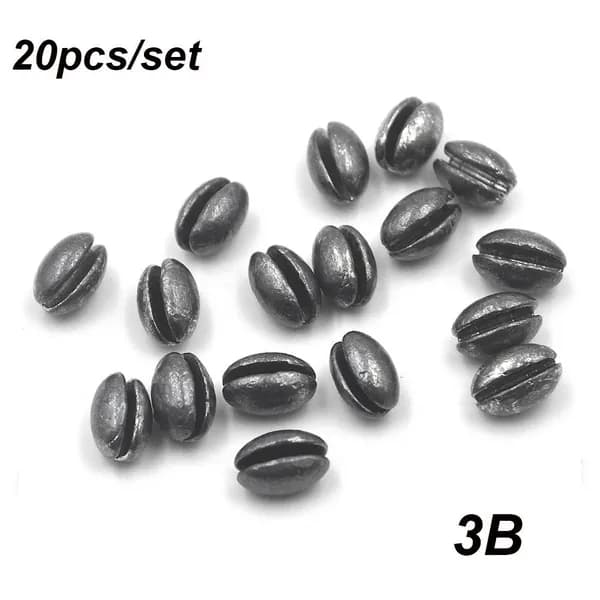 20PCS/Bag Рыбалка Свинец падение