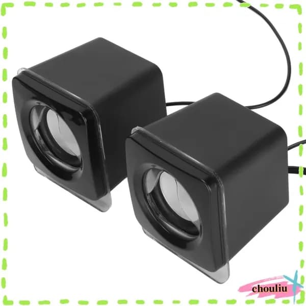 Стерео-колонки USB, качественный звук, для музыки на ходу или дома