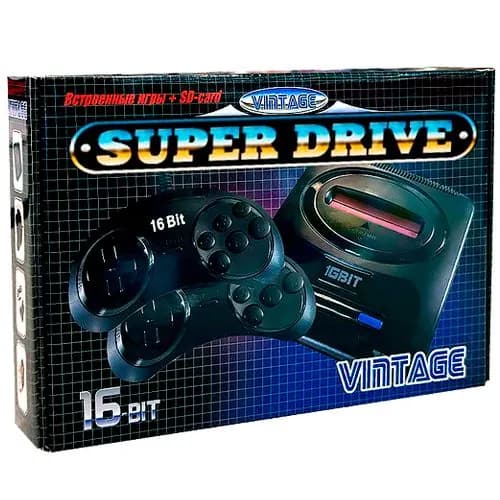 Игровая приставка 16-bit Super Drive Vintage (466 игр)