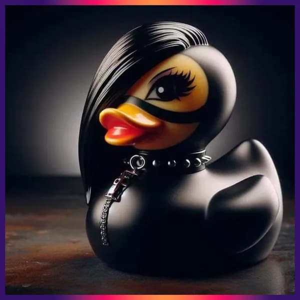 Фигурка утки, Модель утки серии Duckieville Duck 8*6*7,5 см