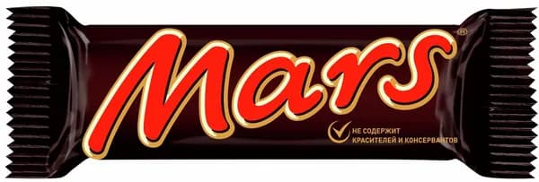 Батончик шоколадный Mars 50г