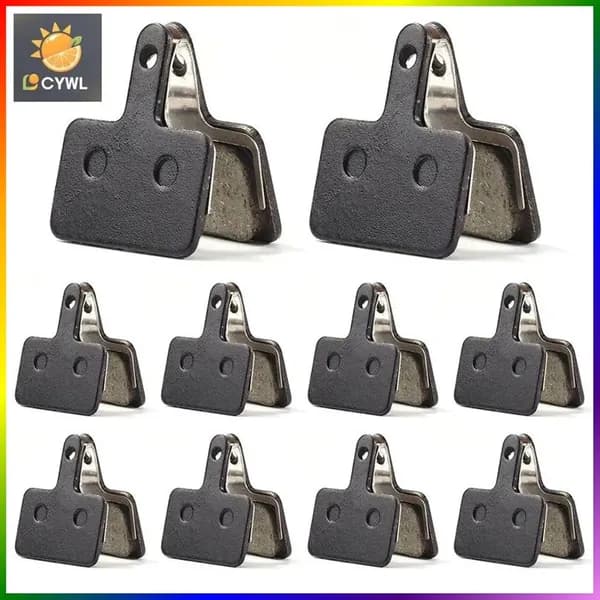 10 пар резиновых тормозных колодок SHIMANO для горных велосипедов M375/M445/M446