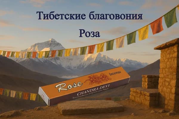 Тибетские благовония Роза мини