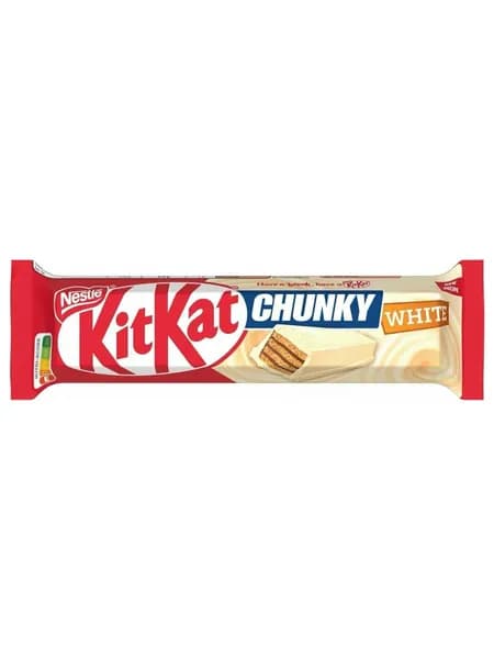 Kitkat Chunky White вафля в белом шоколаде 40г