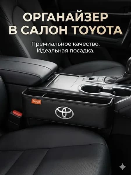 Органайзер в машину между сидений Toyota