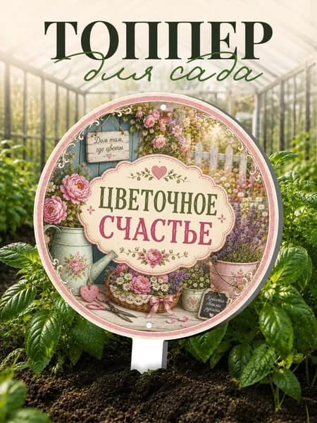 Фигурки для сада Цветы - Сад