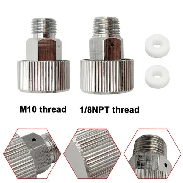 Винтовой Клапан для Выпуска воздуха для Ручного Насоса HPA с резьбой 1/8 NPT /M10