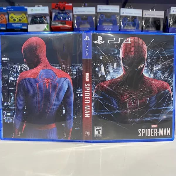 Игра "Spider Man / Человек паук" PS4 - Кастомная обложка для диска