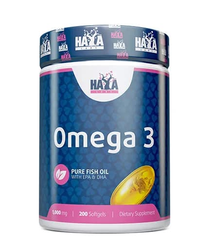 Haya Labs / Omega 3 / 1000 Mg / жирные кислоты / 200 softgels