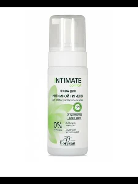 INTIMATE Пенка для интимной гигиены с экстрактом чи