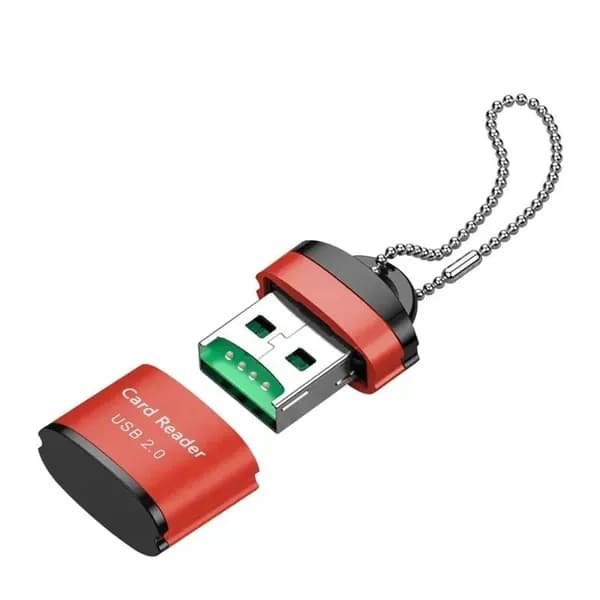Кардридер USB 2.0 на адаптер флэш-накопителя карты памяти 1 шт.