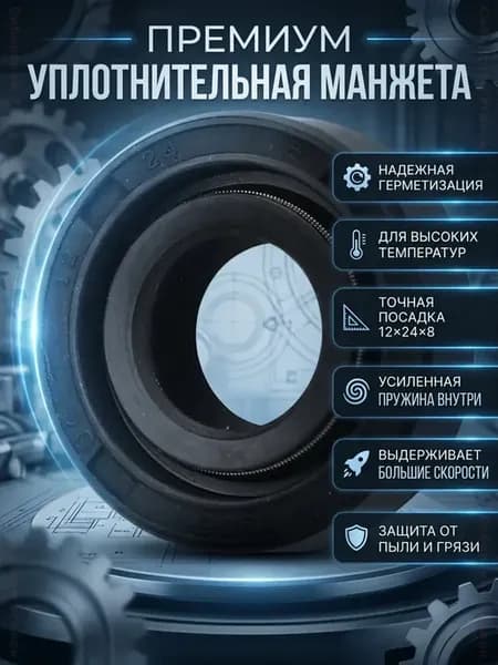 Сальник гребного вала Tohatsu 2.5 3.5 HP