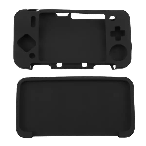 Силиконовый чехол для Nintendo 2DS XL и 2DS LL чёрный