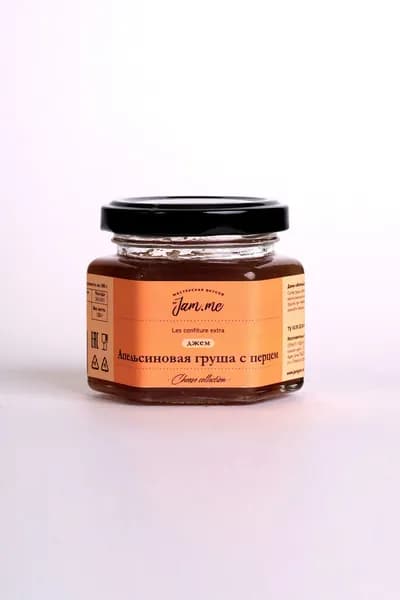 Джем byJam.me "Апельсиновая груша с перцем", 125г.