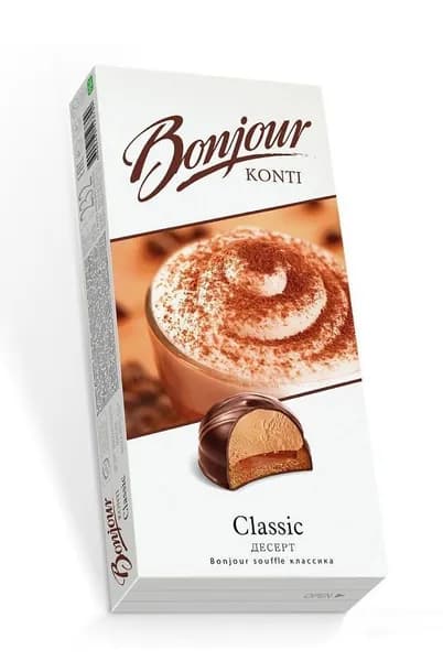 Konti Сложный десерт Бонжур Классика, 232 г