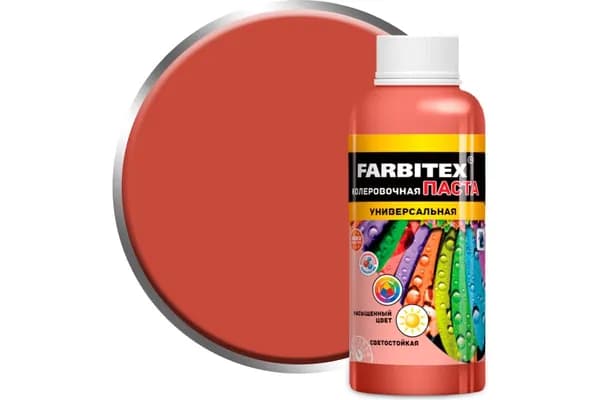 Колеровочная паста Farbitex универсальная, медный, 0.1 л