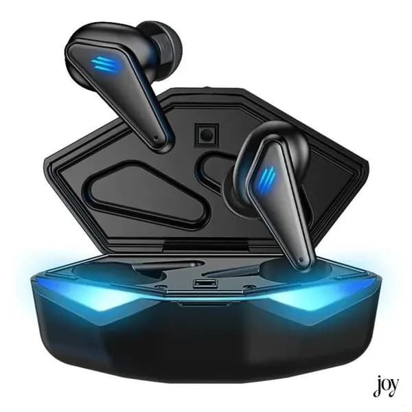 Наушники беспроводные с микрофоном TWS K55, Bluetooth, USB Type-C, бежевый