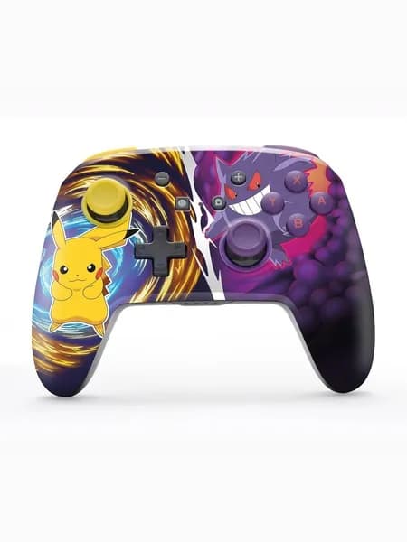 Джойстик PowerA Enhanced для Nintendo Switch/Switch 2 / Switch Lite/OLED-модель Пикачу против Генгара