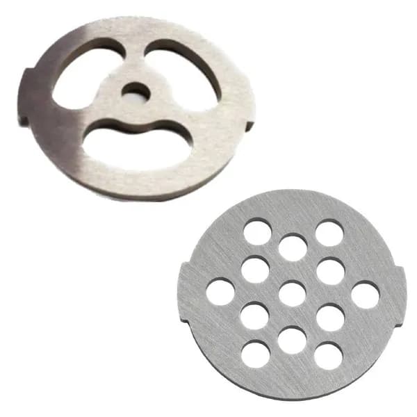 Комплект из двух решеток для мясорубки MOULINEX HV3: DRA.41