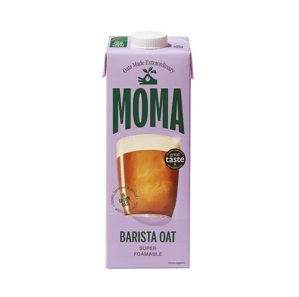 Напиток овсяный Barista (без сахара), MOMA, 1 л, Великобритания