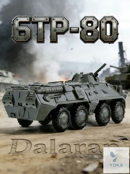 БТР-80 (BTR-80) сборная модель бронетранспортера 1/72 СССР 1984 без клея, Dalaran (улучшение БТР-70)