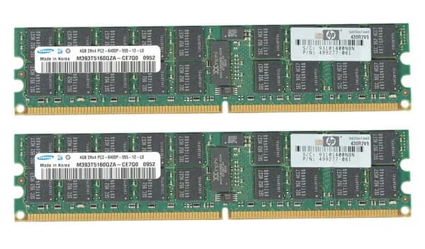 HP Оперативная память DDR2, 800 МГц, 2 x (497767-B21)
