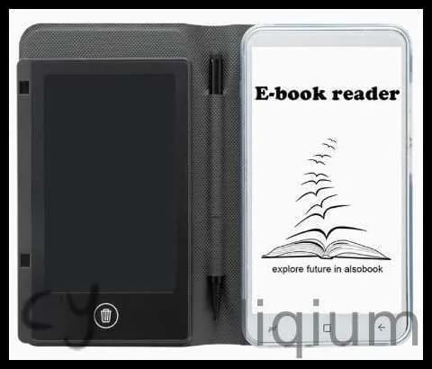 6" Электронная книга, белый, лазурный