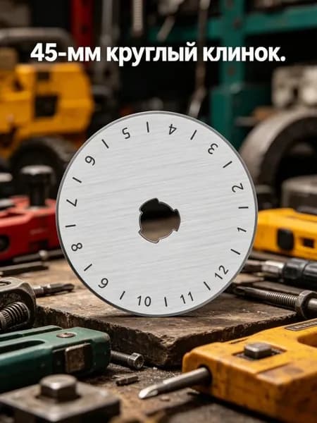 45 мм ротационный дисковый нож для квилтинга, шитья и творчества с тканью