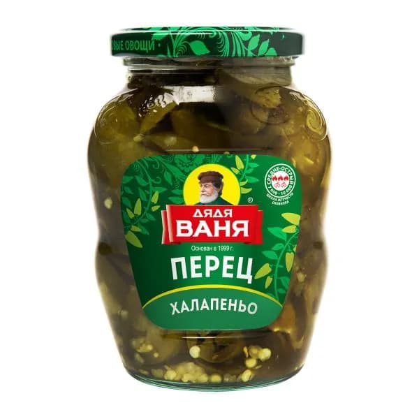 Перец Дядя Ваня Халапеньо 350г