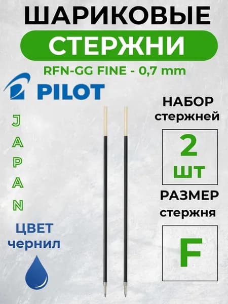 Шариковый Стержень RFN-GG-F для Ручки Цвет Синий 0,7мм