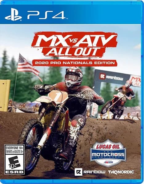 Игра MX vs ATV: All Out. 2020 AMA Pro Motocross Championship (английская версия) для PS4
