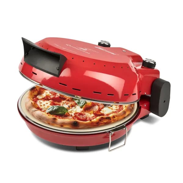 Пиццамейкер - печь для выпечки итальянской пиццы GIRMI Quisipizza FP50, красный