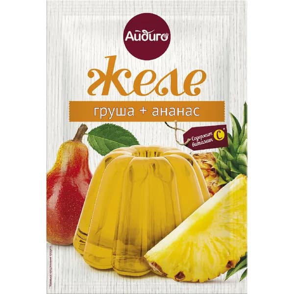 Желе Айдиго груша и ананас 50 г