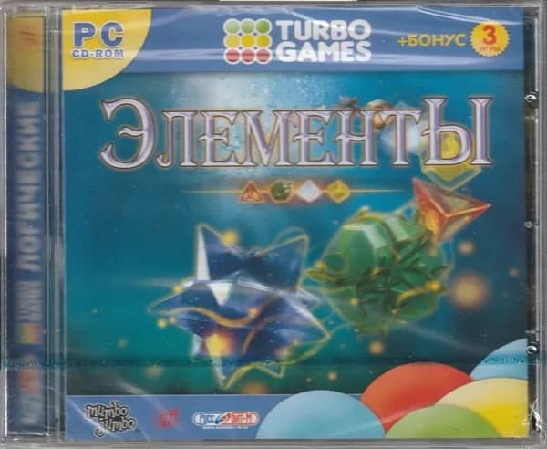 Игра Turbo Games. Элементы (Jewel) (PC, Windows, Русская версия)
