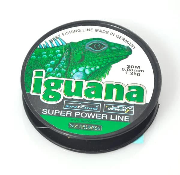 Леска для рыбалки монофильная Iguana, диаметр 0,10 мм, длина 30 метров