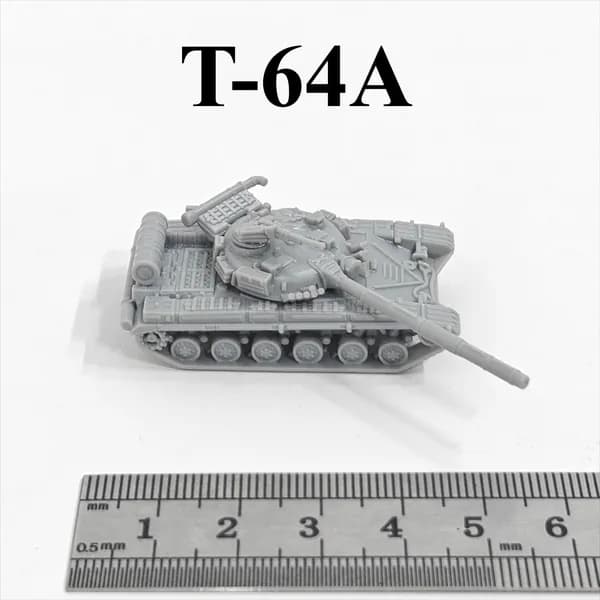 Миниатюрная модель танка в масштабе 1:144, напечатанная на 3D-принтере, из смолы, советские основные боевые танки Второй мировой войны T34/KV1 /IS2/T26, Россия Т72/Т80/Т90
