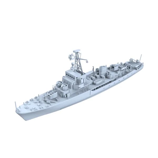 Военная модель, масштаб 1:700 китайский тральщик типа 6610 (ватерлиния)