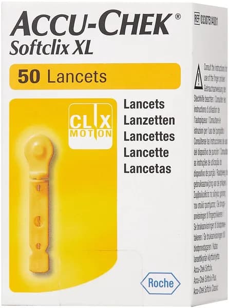 Ланцеты Accu-Chek Softclix XL, 50 штук