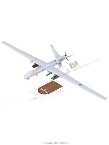 1:32,Американский разведывательный самолет MQ-9 Predator, бумажная модель самолета, ручная работа, подарок военному фанату, украшение рабочего стола.