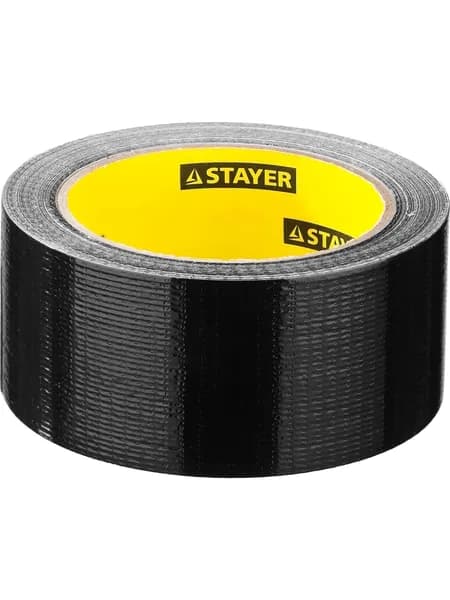 Армированная лента Professional STAYER 48 мм 25 м черная