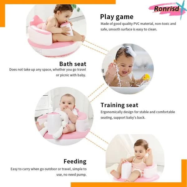 Надувной детский стульчик