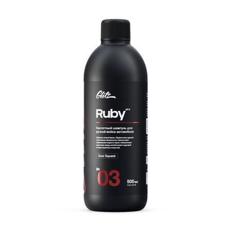 GLITZ 03 Ruby - Кислотный шампунь для ручной мойки автомобиля 500 мл